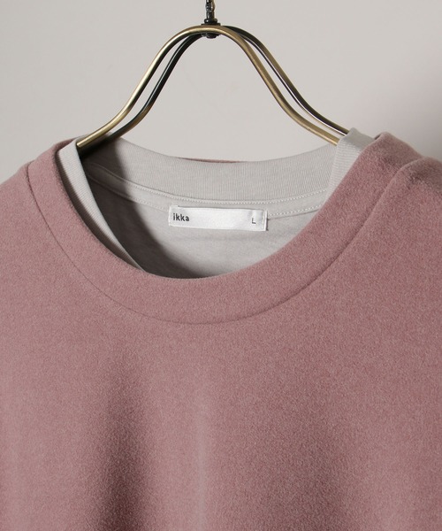 ikka(イッカ)の「カットメルトンアンサンブルPO(スウェット・メンズ・キャメル/ブルー/ホワイト/ピンク・M/XL/L/S)」の10枚目の写真