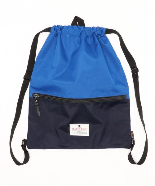 MAKAVELIC（マキャベリック）の「【62】【it】【MAKAVELIC】TRUCKS KNAPSACK（ショルダーバッグ・メンズ・ブルー系その他/レッド系その他/ブラック系その他・FREE）」の2枚目の写真