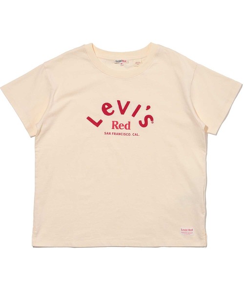 Levi's RED（リーバイスレッド）の「Levi's(R)RED SS BOYFRIEND TEE LEVI'S RED LOGO TEE（Tシャツ/カットソー・レディース・マルチ・M/S）」の7枚目の写真