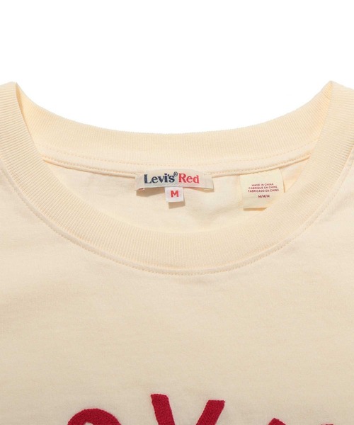 Levi's RED（リーバイスレッド）の「Levi's(R)RED SS BOYFRIEND TEE LEVI'S RED LOGO TEE（Tシャツ/カットソー・レディース・マルチ・M/S）」の3枚目の写真