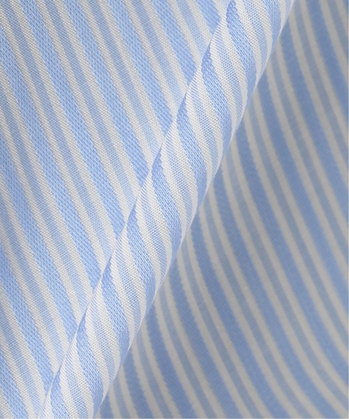 JOINT WORKS（ジョイントワークス）の「J-キュプラストライプシャツ（シャツ/ブラウス・レディース・ベージュ/ピンク/サックスブルー・FREE）」の7枚目の写真