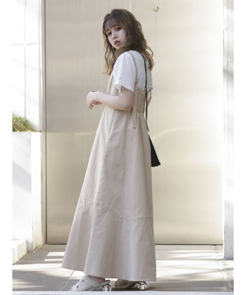 dazzlin（ダズリン）の「サイドプチポイントTシャツ（Tシャツ/カットソー・レディース・ブラック/オフホワイト/ブルー・FREE）」の15枚目の写真