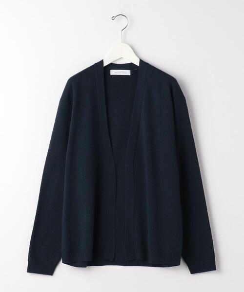 green label relaxing（グリーンレーベルリラクシング）の「＜ 機能 / 手洗い可 ＞ CM ポリシルク ミラノ イージー カーディガン（カーディガン/ボレロ・メンズ・グレー/ネイビー/ダークグリーン・LARGE/SMALL/MEDIUM）」の17枚目の写真