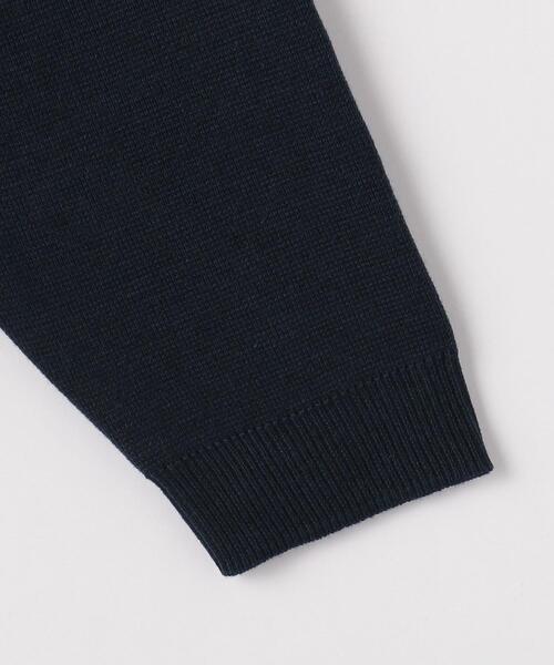 green label relaxing（グリーンレーベルリラクシング）の「＜ 機能 / 手洗い可 ＞ CM ポリシルク ミラノ イージー カーディガン（カーディガン/ボレロ・メンズ・グレー/ネイビー/ダークグリーン・LARGE/SMALL/MEDIUM）」の8枚目の写真