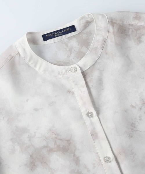 HONEYSUCKLE ROSE（ハニーサックルローズ）の「【HONEYSUCKLE ROSE】シアータイダイシャツ（シャツ/ブラウス・レディース・ブルー/ベージュ/ピンク・M/L）」の21枚目の写真