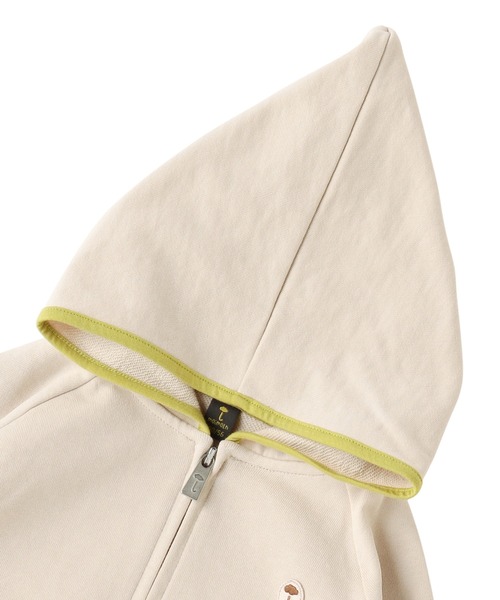 moimoln（モイモルン）の「フード付きクリップライトブルゾン（ブルゾン・キッズ・イエロー/ベージュ・110cm/120cm/90cm/100cm/130cm）」の7枚目の写真