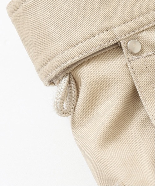 JOURNAL STANDARD（ジャーナルスタンダード）の「【SEGMENT×JOURNAL STANDARD】別注 ベルクロ RELAX PANTS（チノパンツ・メンズ・ブラック/ベージュ・MEDIUM/SMALL/LARGE）」の4枚目の写真