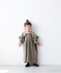 LOWRYS FARM | コットンレースカラーワンピース　942859(ワンピース)