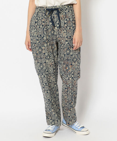 MANASTASH(マナスタッシュ)の「MANASTASH/マナスタッシュ W-s JAIPUR PANTS リラックス 柄パンツ(その他パンツ・レディース・ネイビー/カーキ/オレンジ/グリーン・MEDIUM)」の3枚目の写真