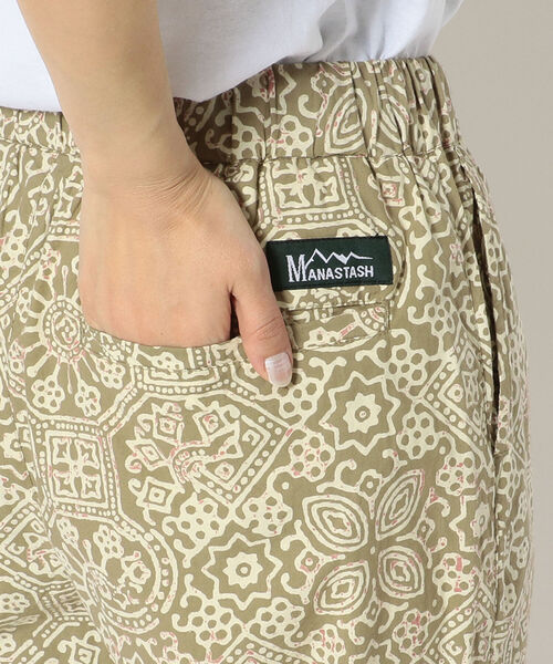 MANASTASH(マナスタッシュ)の「MANASTASH/マナスタッシュ W-s JAIPUR PANTS リラックス 柄パンツ(その他パンツ・レディース・ネイビー/カーキ/オレンジ/グリーン・MEDIUM)」の9枚目の写真