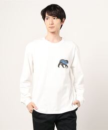 【 JONAS CLAESSON / ジョナス・クレアッソン 】 ベアシルエット ロングTシャツ/長袖Tシャツ NSB
