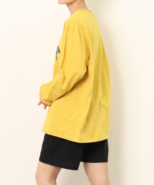 Jonas Claesson（ジョナスクレアッソン）の「【 JONAS CLAESSON / ジョナス・クレアッソン 】 ベアシルエット ロングTシャツ/長袖Tシャツ　NSB（Tシャツ/カットソー・メンズ・ホワイト/イエロー/グレー・M/L/XS）」の5枚目の写真