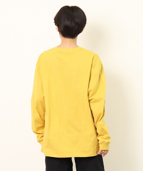 Jonas Claesson（ジョナスクレアッソン）の「【 JONAS CLAESSON / ジョナス・クレアッソン 】 ベアシルエット ロングTシャツ/長袖Tシャツ　NSB（Tシャツ/カットソー・メンズ・ホワイト/イエロー/グレー・M/L/XS）」の6枚目の写真