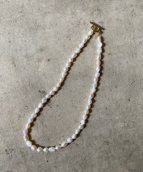 CAPRICIEUX LE'MAGE（カプリシューレマージュ）の「ニュアンス淡水パールネックレス（ネックレス・レディース・ホワイト・FREE）」の7枚目の写真