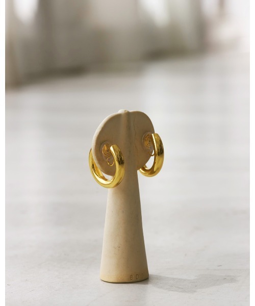 TODAYFUL(トゥデイフル)の「ミドルフープイヤリング(SIlver925)(イヤリング・レディース・シルバー/ゴールド・FREE)」の9枚目の写真