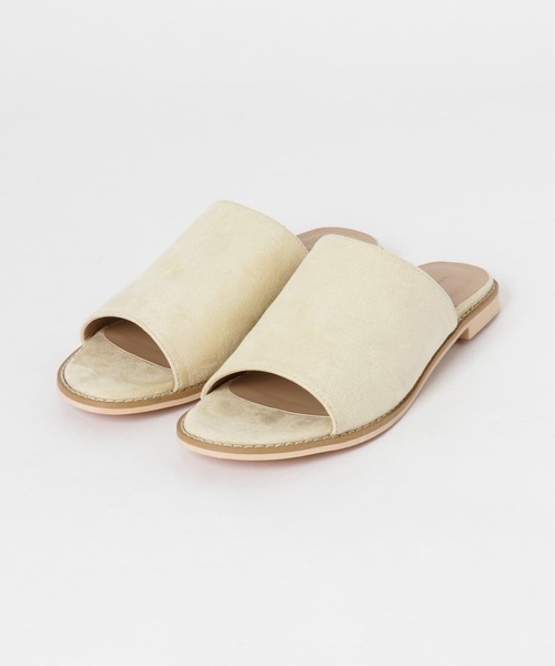 URBAN RESEARCH DOORS（アーバンリサーチドアーズ）の「フラットスエードサンダル（サンダル・レディース・マスタード/ホワイト系その他/グレー系その他・MEDIUM/LARGE）」の12枚目の写真