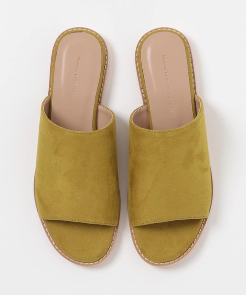 URBAN RESEARCH DOORS（アーバンリサーチドアーズ）の「フラットスエードサンダル（サンダル・レディース・マスタード/ホワイト系その他/グレー系その他・MEDIUM/LARGE）」の16枚目の写真