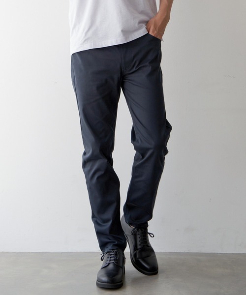 ikka（イッカ）の「【接触冷感】接触冷感イージー5ポケットパンツ（その他パンツ・メンズ・オフホワイト/ベージュ/グレー/ネイビー/ミント/ブルー・L/M/XL/S）」の5枚目の写真