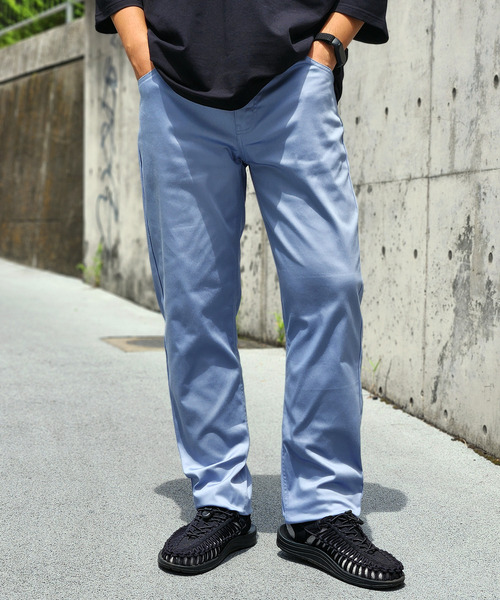 ikka（イッカ）の「【接触冷感】接触冷感イージー5ポケットパンツ（その他パンツ・メンズ・オフホワイト/ベージュ/グレー/ネイビー/ミント/ブルー・L/M/XL/S）」の6枚目の写真