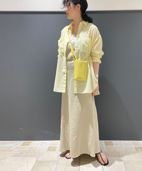 セール】◇【WEB限定カラーあり】シアーシャツ（シャツ/ブラウス