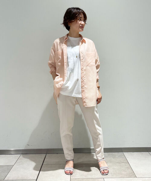 NOLLEY'S ピンク 長袖シャツ 38 NOLLEY'S｜ノーリーズのシャツ/ブラウス（ピンク/桃色系）通販