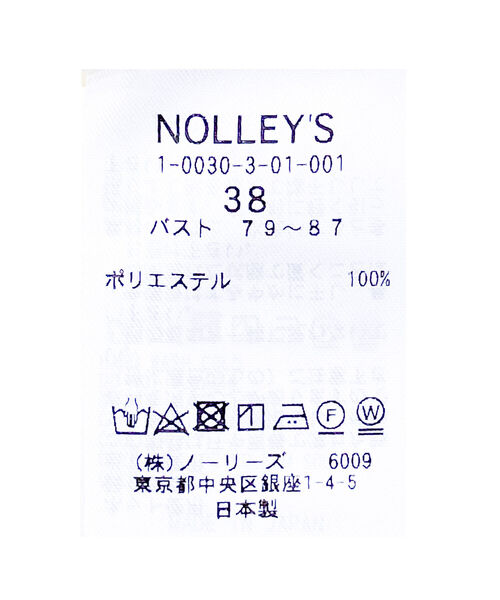 NOLLEY’S Sophi(ノーリーズソフィ)の「◇【WEB限定カラーあり】シアーシャツ(シャツ/ブラウス・レディース・ミント/サーモンピンク/イエロー/ブラック・38/36)」の6枚目の写真