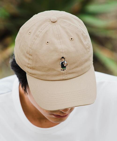 ROSTER SOX（ロスターソックス）の「【WEB限定】別注 [ ロスターソックス ] ROSTER SOX ベアー キャップ 男女兼用（キャップ・メンズ・ブラック/ベージュ・FREE）」の5枚目の写真