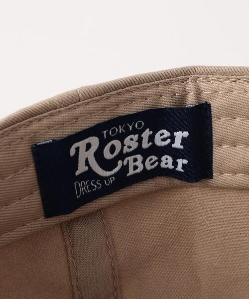 ROSTER SOX（ロスターソックス）の「【WEB限定】別注 [ ロスターソックス ] ROSTER SOX ベアー キャップ 男女兼用（キャップ・メンズ・ブラック/ベージュ・FREE）」の8枚目の写真