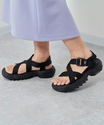 MEI | 【ＭＥＩ】シャークソール　クロスベルトサンダル(サンダル)