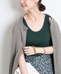 SLOBE IENA | リブニュアンスタンクトップ【手洗い可能】◆(タンクトップ)