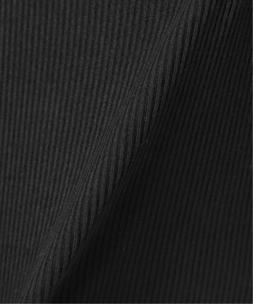 SLOBE IENA（スローブイエナ）の「リブニュアンスタンクトップ【手洗い可能】◆（タンクトップ・レディース・ブラック/ピンク/グリーン/アイボリー・FREE）」の9枚目の写真