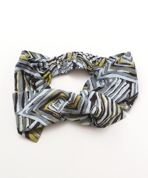 【チャイハネ】アフリカンジオメ柄リボンヘアバンド