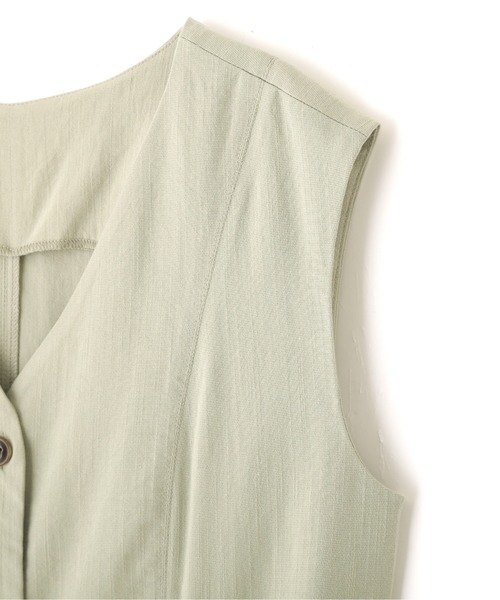 FREE'S MART（フリーズマート）の「◆前後2WayVネックマーメイドガウンワンピース（ワンピース・レディース・ブラック/ベージュ/グリーン・FREE）」の13枚目の写真