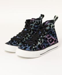 Desigual | レオパード柄 ハイカットスニーカー(スニーカー)