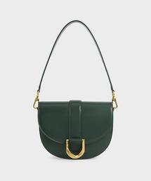 CHARLES & KEITH | ガビーヌ サドルバッグ / Gabine Saddle Bag(ショルダーバッグ)