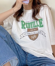 カレッジロゴエンブレムプリントTシャツ【ZOZOTOWN限定】