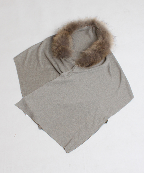 goa（ゴア）の「2014AW 3WAYファーストール＋チュニックワンピースSET（アンサンブル・レディース・ライトグレー/モカ/ベージュ/マスタード・FREE）」の10枚目の写真