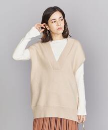 BEAUTY&YOUTH UNITED ARROWS | BY ビッグVネックベスト -ウォッシャブル-(ベスト)