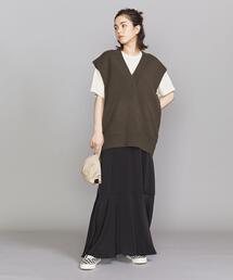 BEAUTY&YOUTH UNITED ARROWS | BY ビッグVネックベスト -ウォッシャブル-(ベスト)