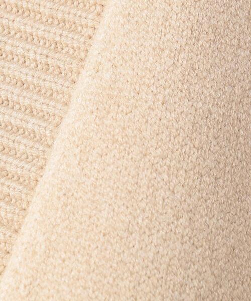 BEAUTY&YOUTH UNITED ARROWS（ビューティーアンドユースユナイテッドアローズ）の「BY ビッグVネックベスト -ウォッシャブル- ◆（ベスト・レディース・オフホワイト/オリーブ・FREE）」の16枚目の写真