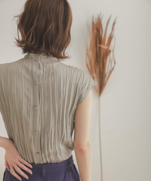 SENSE OF PLACE by URBAN RESEARCH（センスオブプレイスバイアーバンリサーチ）の「ワッシャーハイネックトップ（Tシャツ/カットソー・レディース・ブラック/モカ/ライトベージュ・ONE）」の16枚目の写真