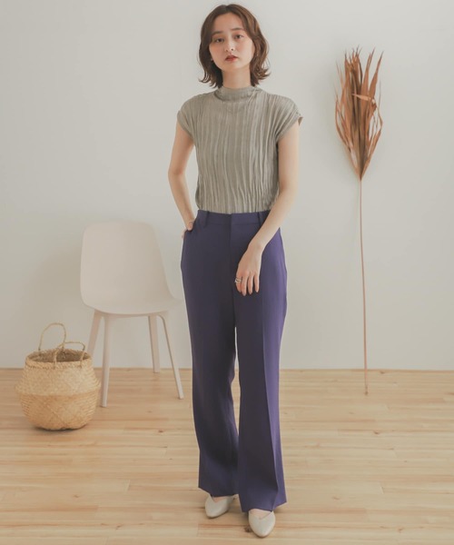 SENSE OF PLACE by URBAN RESEARCH（センスオブプレイスバイアーバンリサーチ）の「ワッシャーハイネックトップ（Tシャツ/カットソー・レディース・ブラック/モカ/ライトベージュ・ONE）」の20枚目の写真