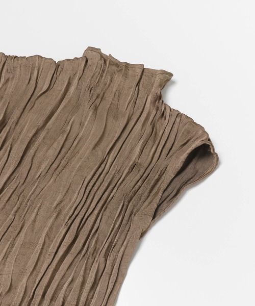 SENSE OF PLACE by URBAN RESEARCH（センスオブプレイスバイアーバンリサーチ）の「ワッシャーハイネックトップ（Tシャツ/カットソー・レディース・ブラック/モカ/ライトベージュ・ONE）」の19枚目の写真