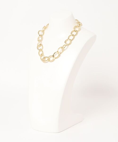 Editors Draw（エディターズドロー）の「ブラスチェーンネックレス【 Ria. Jaysmee/リアジェイズミー】（ネックレス・レディース・ゴールド・ONE SIZE）」の5枚目の写真