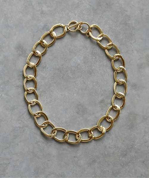 Editors Draw（エディターズドロー）の「ブラスチェーンネックレス【 Ria. Jaysmee/リアジェイズミー】（ネックレス・レディース・ゴールド・ONE SIZE）」の9枚目の写真