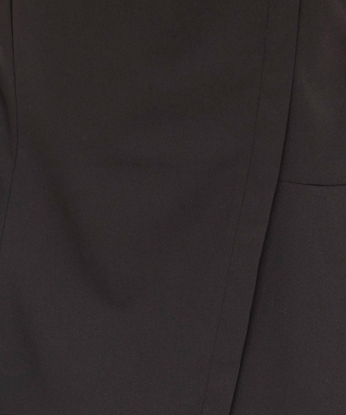 WILLSELECTION(ウィルセレクション)の「ツイルラップ風アシンメトリースカート(スカート・レディース・ブラック/ベージュ・SMALL/MEDIUM)」の5枚目の写真