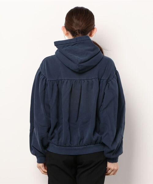 Levi's(リーバイス)の「LEVI'S(R) MADE & CRAFTED(R) SHIRRING フーディー(パーカー・レディース・ブルー・S/M/XS)」の3枚目の写真