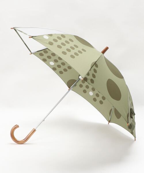 392 plusm(サンキューニプリュスエム)の「Umbrella Kids 50 - maru - 790183(長傘・キッズ・ブラック/ブラウン/カーキ・50cm)」の1枚目の写真