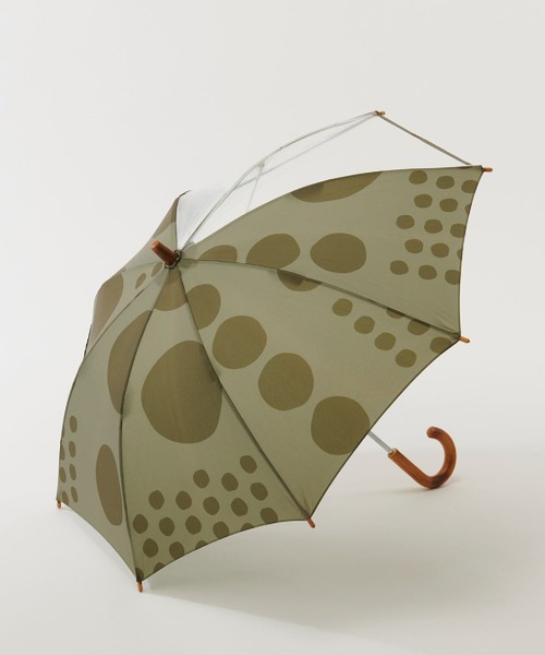 392 plusm(サンキューニプリュスエム)の「Umbrella Kids 50 - maru - 790183(長傘・キッズ・ブラック/ブラウン/カーキ・50cm)」の4枚目の写真