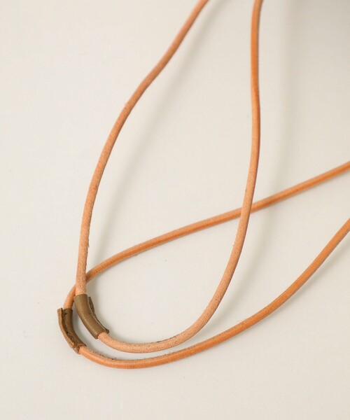 JANE SMITH / JOHN SMITH（ジェーンスミスジョンスミス）の「【JANE SMITH(ジェーンスミス)】レザードローストリングバッグ 21WBG-#944S/レザー巾着（ハンドバッグ・レディース・キャメル/ブラック・0）」の13枚目の写真